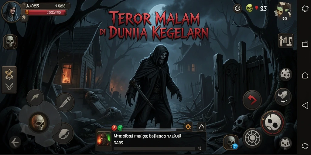 Screenshot utama AJO89 menampilkan gameplay yang mencekam dan penuh ketegangan.