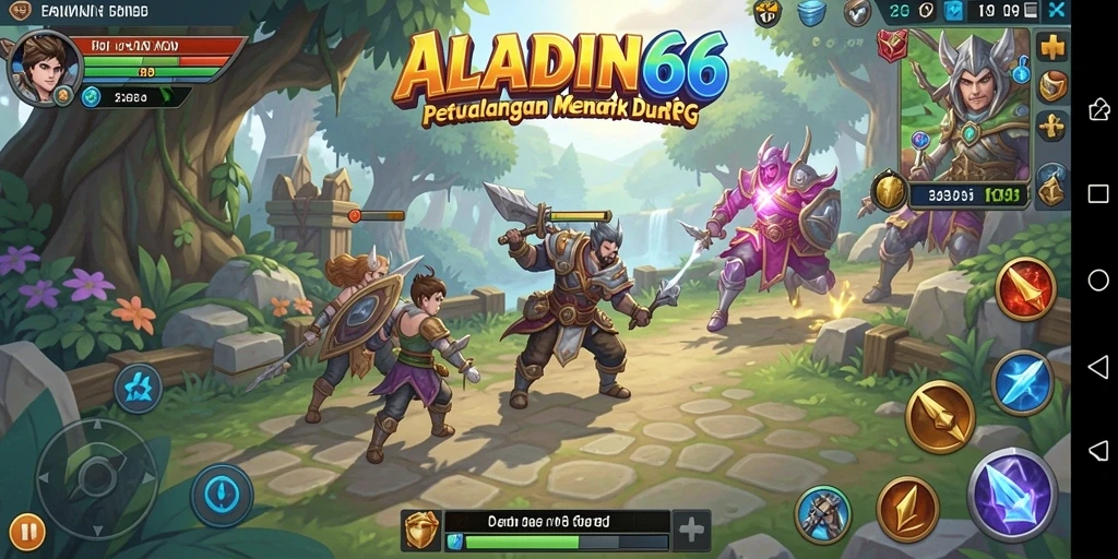 Gameplay menakjubkan ALADIN66 dengan grafis yang memukau.