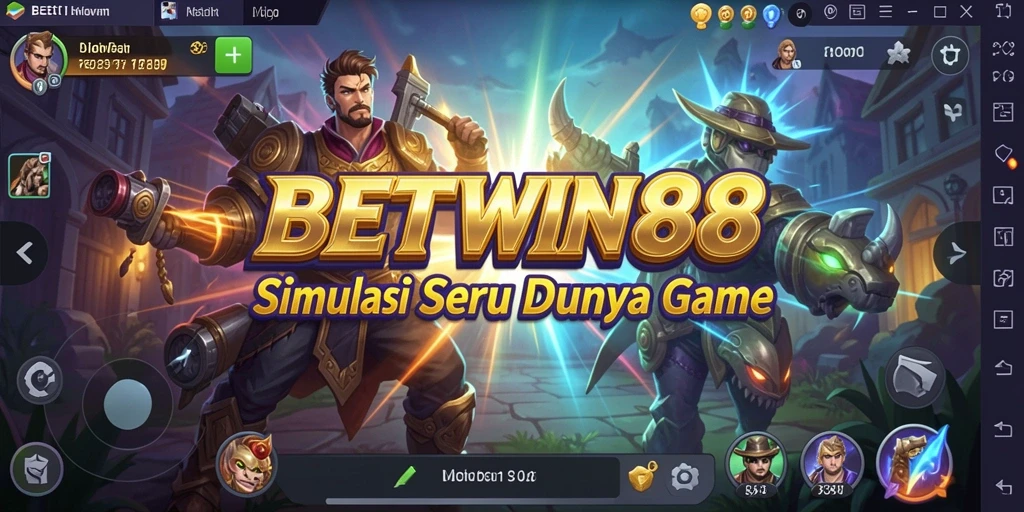 Tampilan gameplay menarik dari BETWIN88 yang menampilkan simulasi mendebarkan.