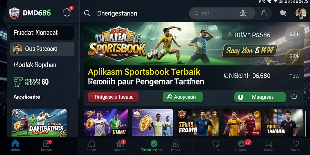 Tampilan menarik dari gameplay DMD686 yang mendebarkan.