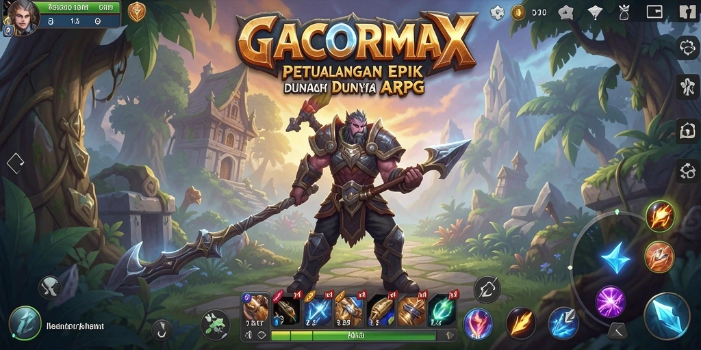 Gameplay seru di dunia ARPG GACORMAX dengan aksi mendebarkan.