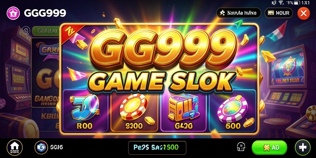 Tampilan gameplay GG999 yang penuh warna dan mengasyikkan.
