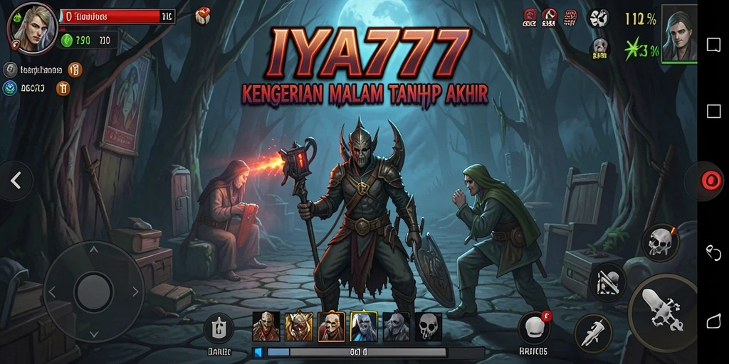 Tampilan gameplay mencekam di IYA777 yang membuat jantung berdebar.