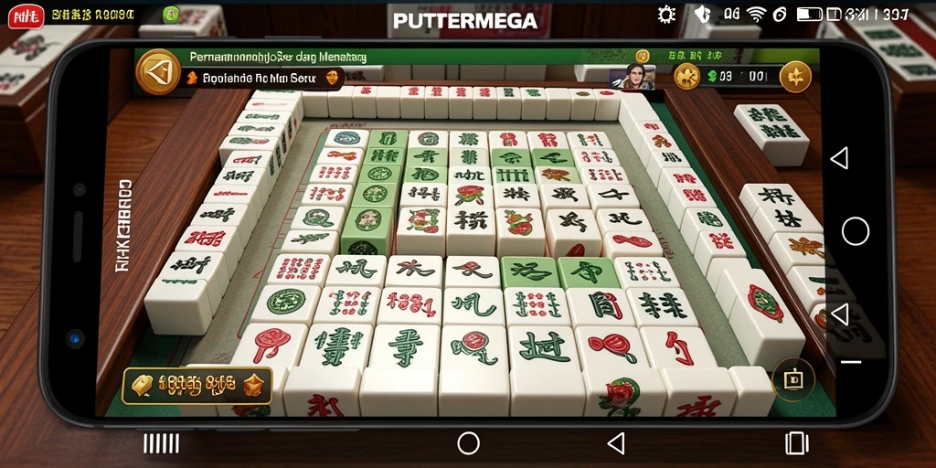 Tampilan gameplay PUTERMEGA yang menarik dan menantang di layar.