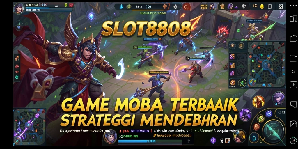 Gameplay seru dalam pertempuran tim di SLOT8808.