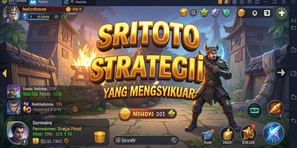Tampilan gameplay SRITOTO yang mendebarkan dan menarik.