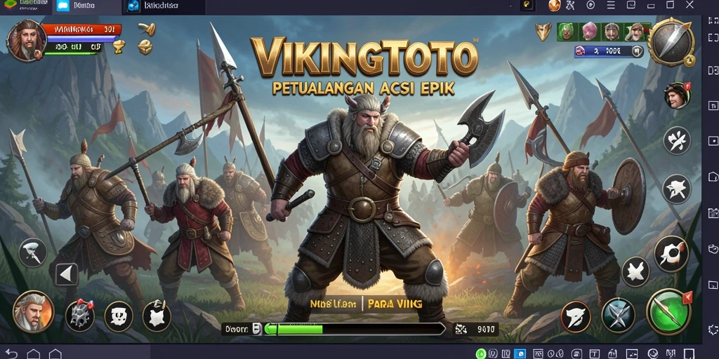 Tangkap momen epik dari pertempuran di VIKINGTOTO.