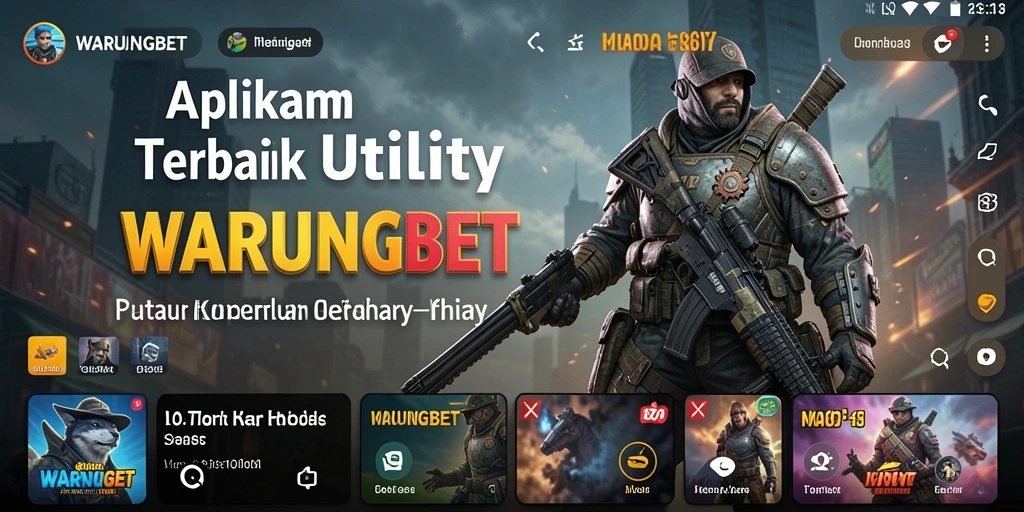 Tampilan antarmuka WARUNGBET yang sederhana dan intuitif.